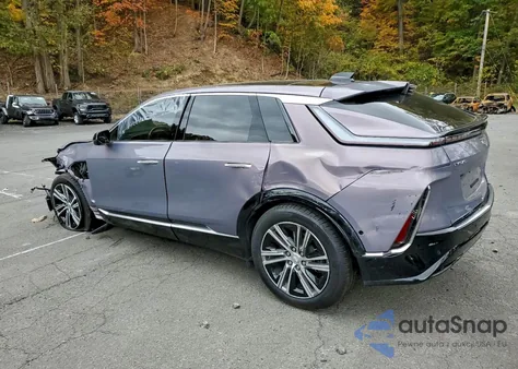 2024 Cadillac Lyriq Luxury z USA, uszkodzony, nr VIN 1GYKPRRL5RZ123687